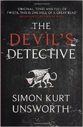 THE DEVIL'S DETECTIVE BY SIMON KURT UNSWORTH BOOK REVIEW COVER 