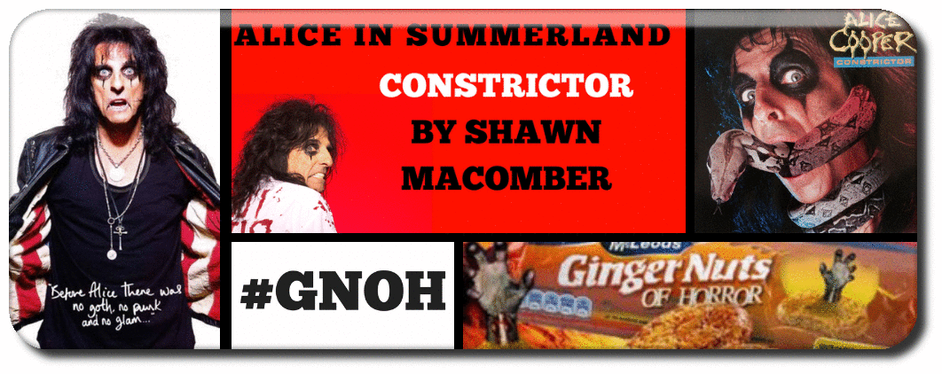 ​ALICE COOPER IN SUMMERLAND: CONSTRICTOR BY SHAWN MACOMBER Picture