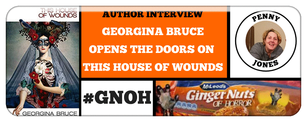 AUTHOR INTERVIEW- GEORGINA BRUCE OPENS THE DOORS ON THIS HOUSE OF WOUNDS
