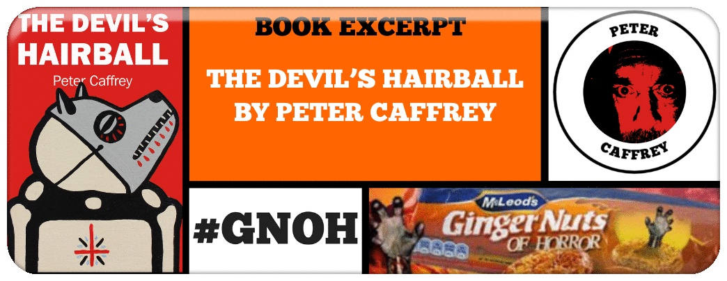 BOOK EXCERPT - THE DEVIL’S HAIRBALL BY PETER CAFFREY
