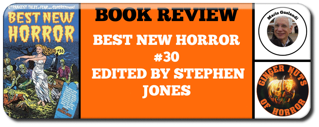 BOOK REVIEW ​BEST NEW HORROR #30  EDITED BY STEPHEN JONES