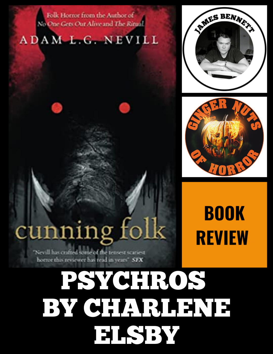 HORROR FICTION REVIEW CUNNING FOLK REVIEW BY ADAM NEVILL