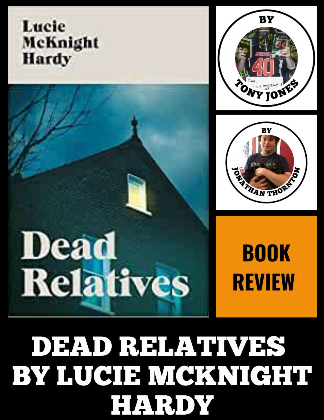 HORROR FICTION REVIEW  DEAD RELATIVES  BY LUCIE MCKNIGHT HARDY