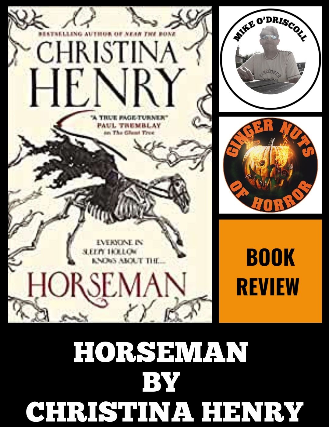 HORROR FICTION REVIEW HORSEMAN BY CHRISTINA HENRY
