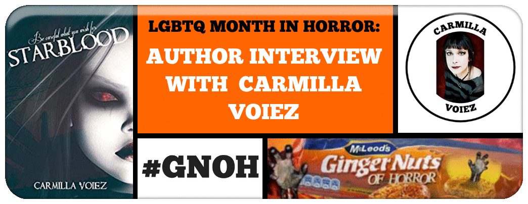 LGBTQ+ HORROR MONTH: AUTHOR INTERVIEW WITH  CARMILLA VOIEZ Picture