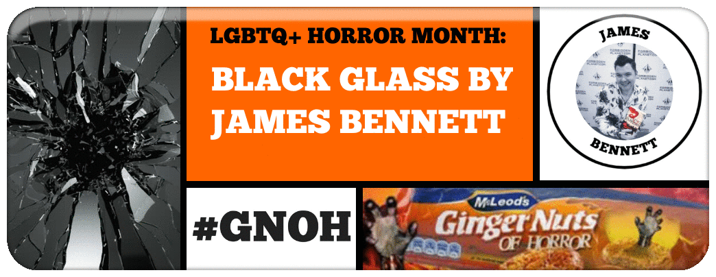 LGBTQ HORROR MONTH BLACK GLASS BY JAMES BENNETT Picture