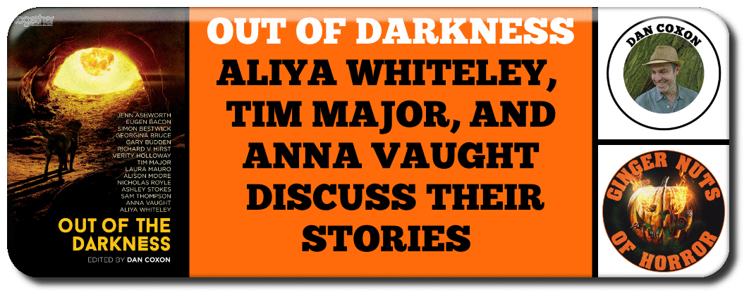 out of darkness ALIYA WHITELEY,  tim major, and ANNA VAUGHT  discuss their stories 