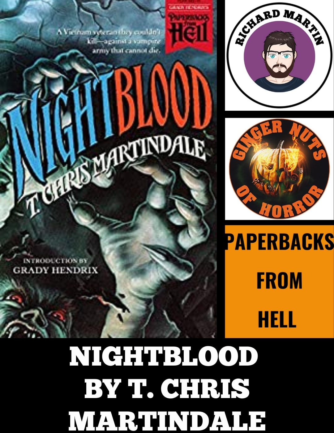 NIGHTBLOOD BY  T. CHRIS MARTINDALE