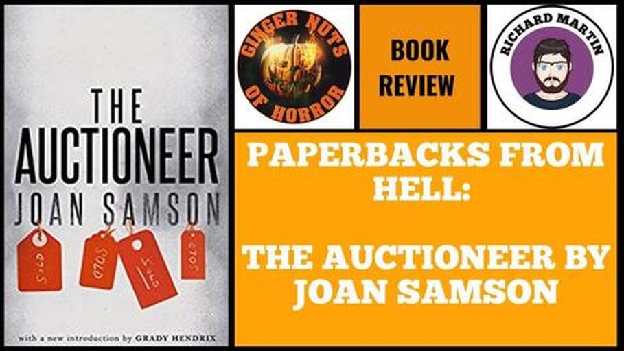 PAPERBACKS FROM HELL THE AUCTIONEER BY JOAN SAMSON