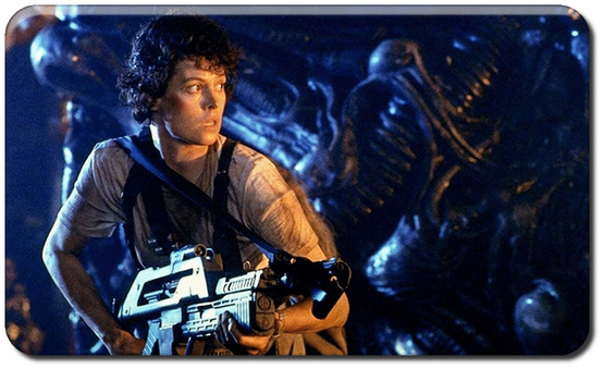 Ripley with gun