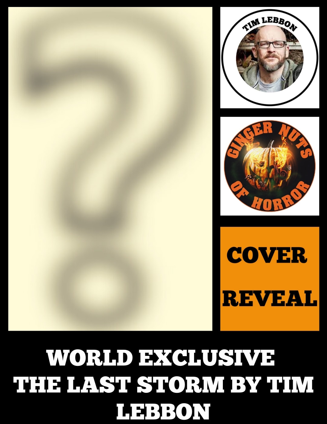 WORLD EXCLUSIVE COVER REVEAL: THE LAST STORM BY TIM LEBBON